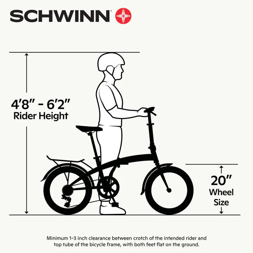 20-Inch Folding Bike for Adults, Unisex Design with Alloy Wheels, Single Speed Drivetrain, Rear Cargo Rack, and Storage Carrying Bag – Grey